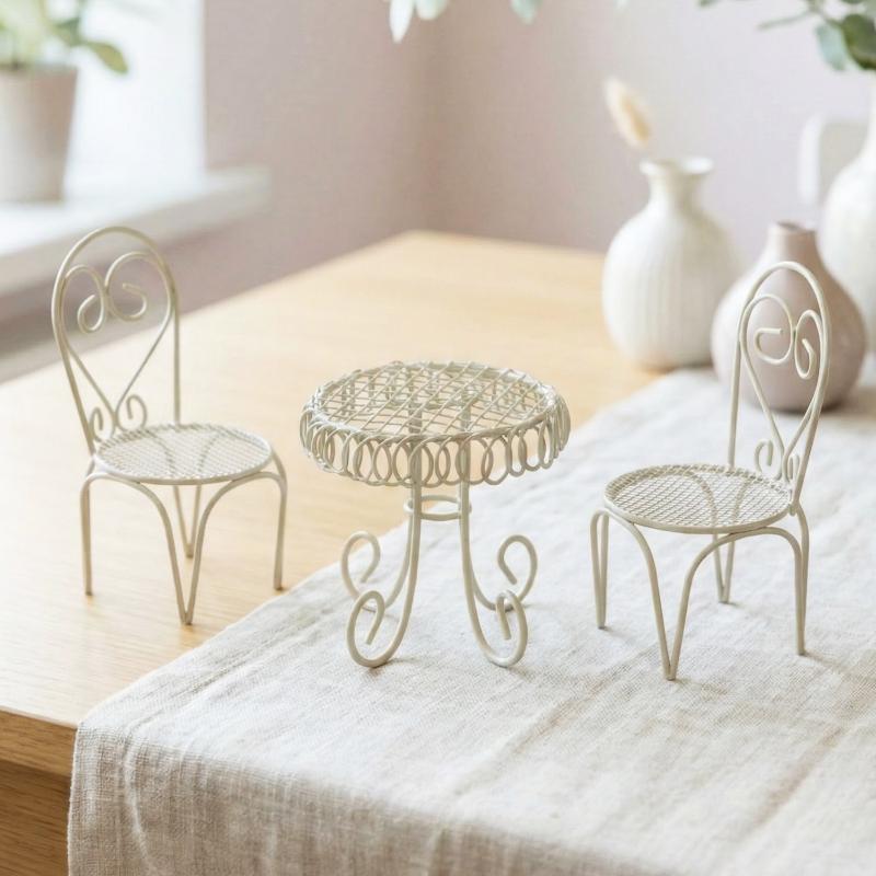 1/3Pcs Dollhouse Garden Displa - Home Decor Product avaliação e preço