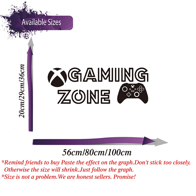 Large Gaming Zone for Xbox Gam - Home Decor Xbox Games avaliação e preço
