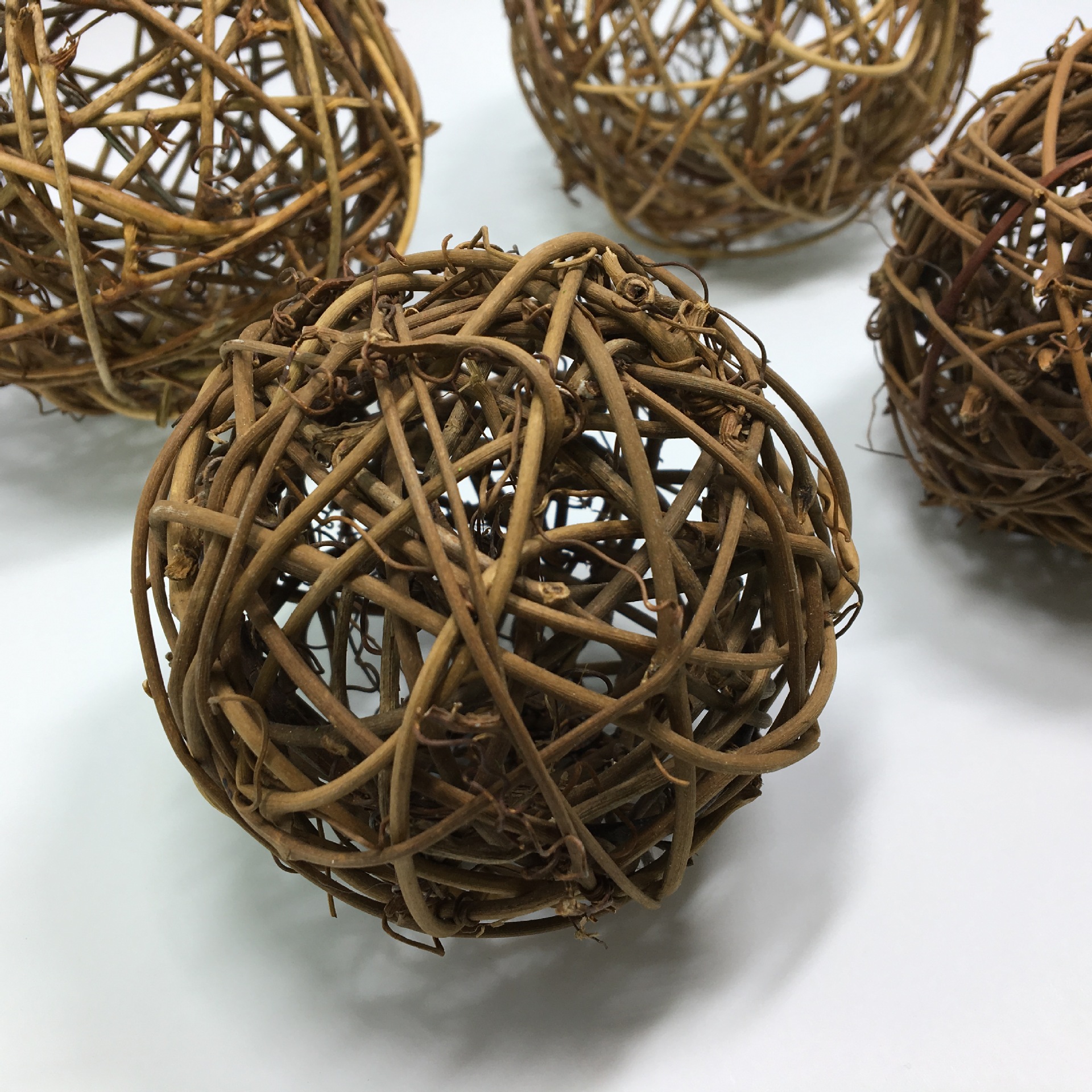 l Rattan Ball Circle Bar Coffe - Home Decor Rattan avaliação e preço