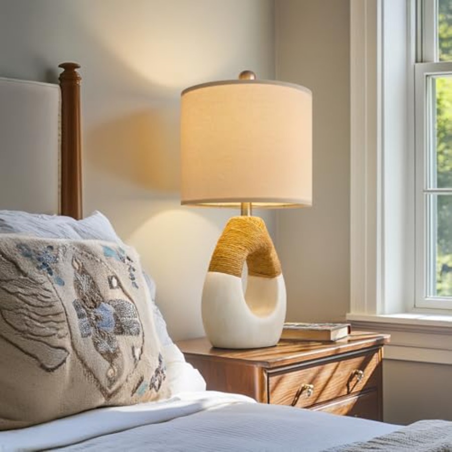 19'' Small Boho Table Lamps fo - Home Decor Living avaliação e preço