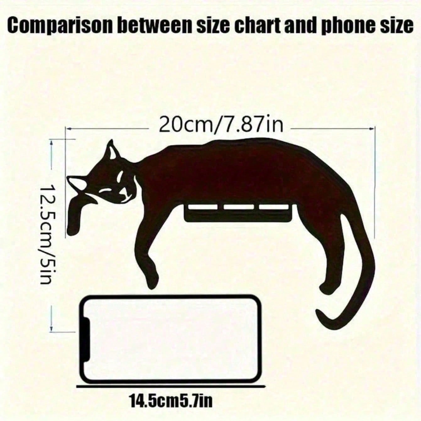 Gothic Black Cat Silhouette Wa - Home Decor Gothic avaliação e preço