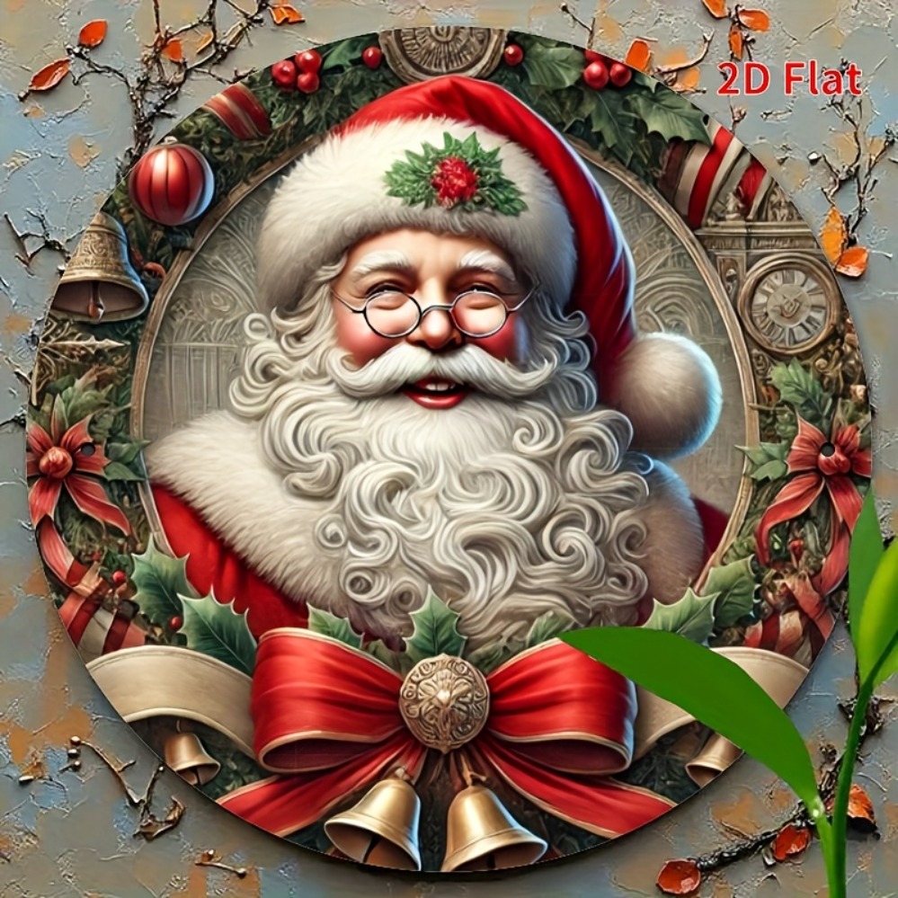 2D Round Metal Signs & Wall De - Home Decor Garden Ideas avaliação e preço