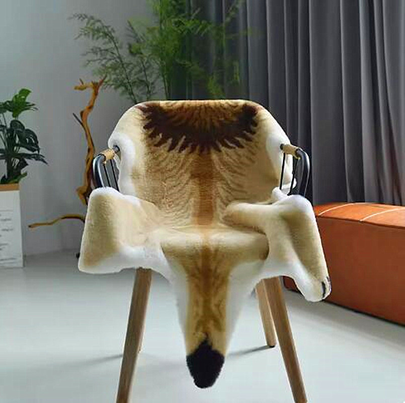 150x100cm Leopard Print Large  - Cowhide Rug Faux avaliação e preço