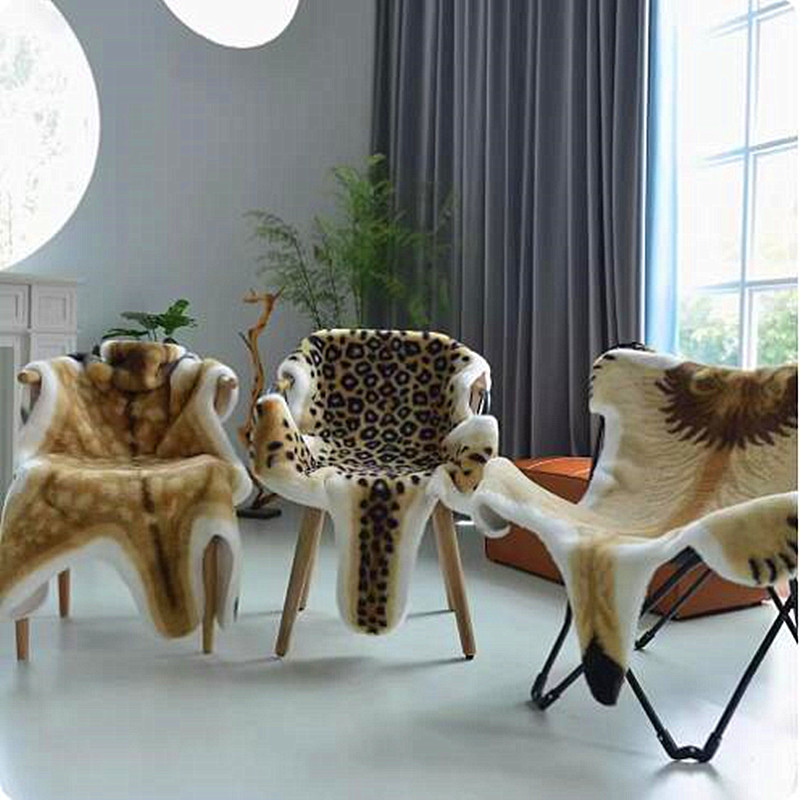 150x100cm Leopard Print Large  - Cowhide Rug Faux avaliação e preço