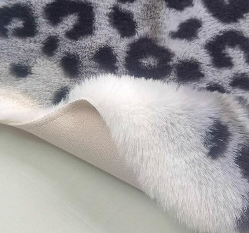 150x100cm Leopard Print Large  - Cowhide Rug Faux avaliação e preço
