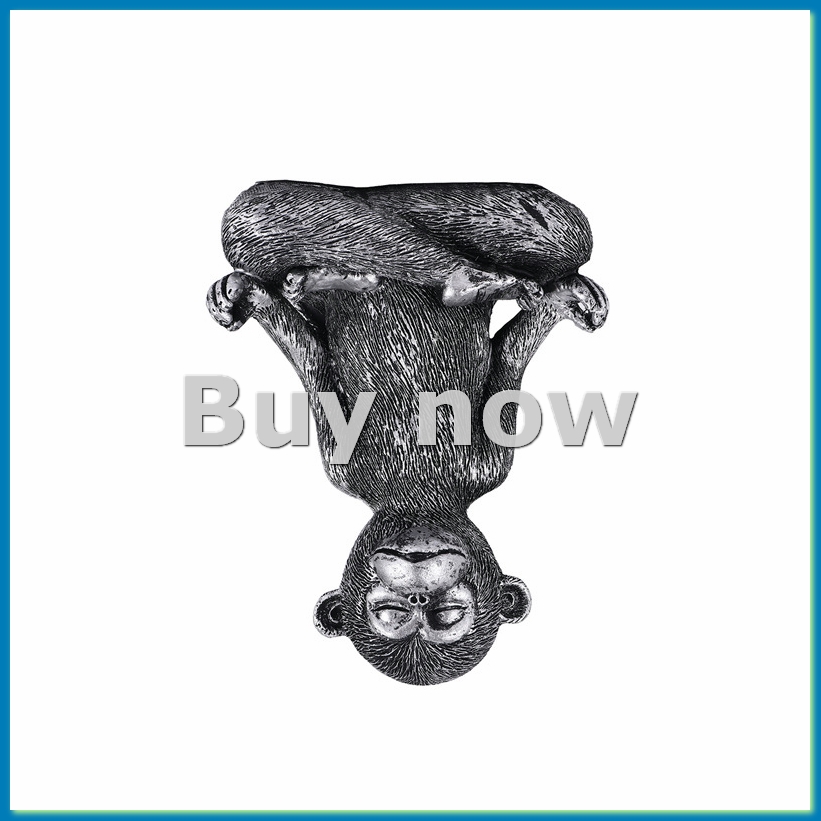 Meditating Monkey Statue Resin - Home Decor Living avaliação e preço