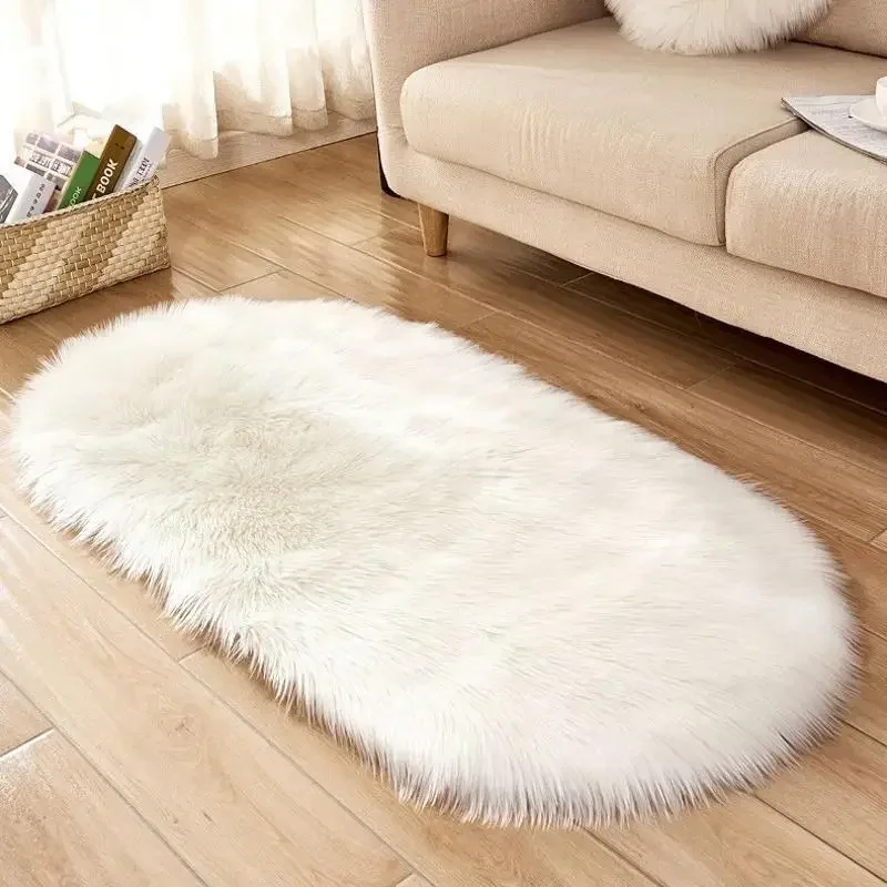 Luxury Faux Fur Rug Large Soft - Cowhide Rug Faux avaliação e preço