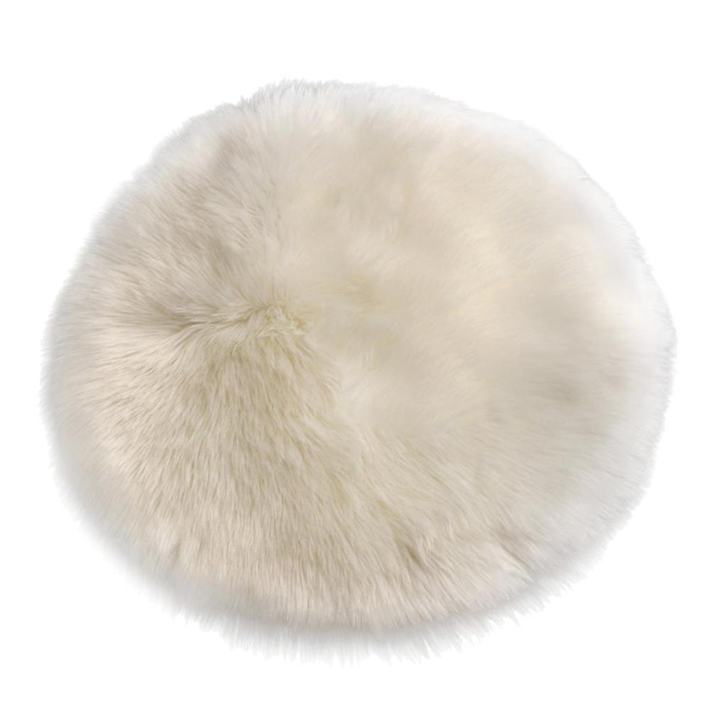 Luxury Faux Fur Sheepskin Rug, - Cowhide Rug Faux avaliação e preço