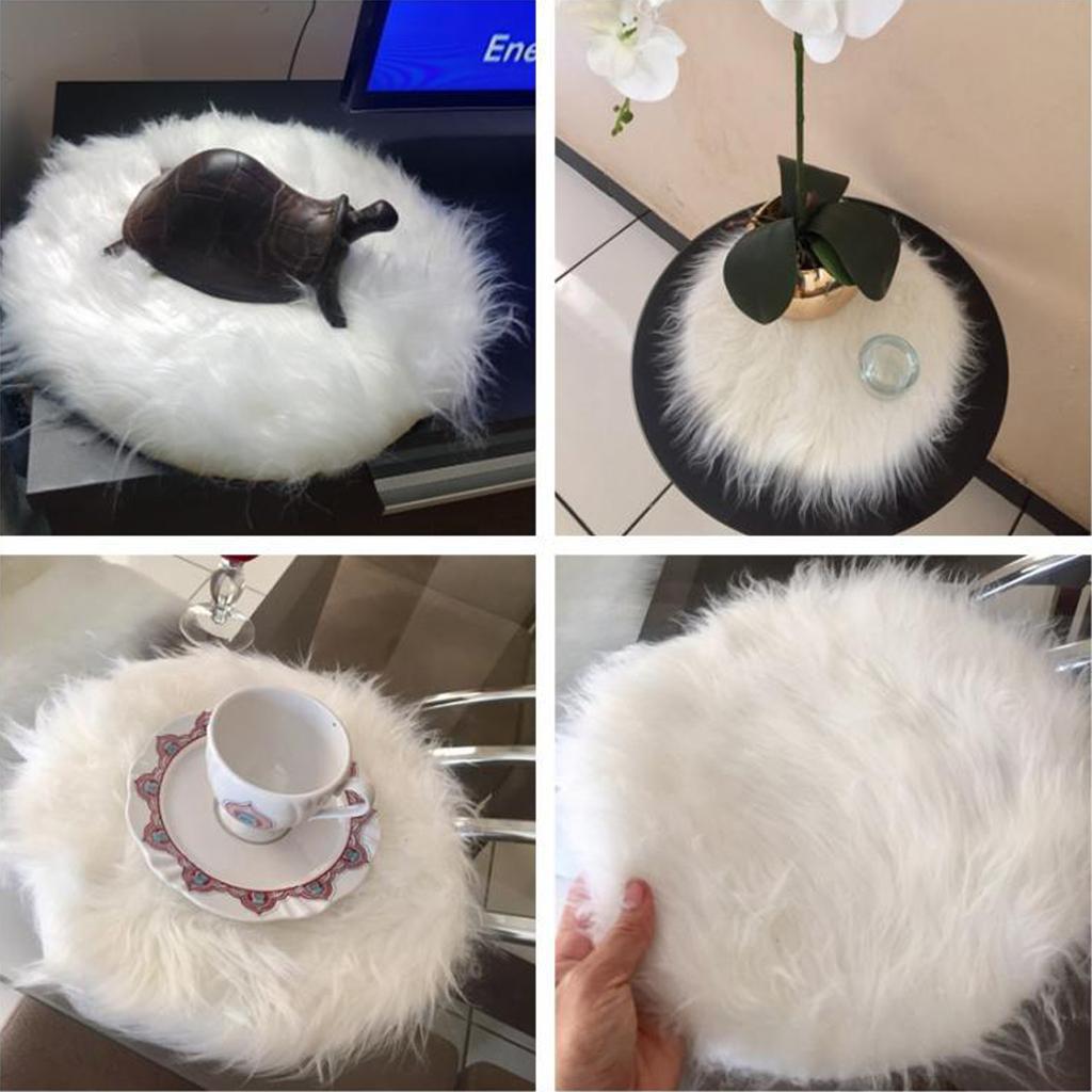 Luxury Faux Fur Sheepskin Rug, - Cowhide Rug Faux avaliação e preço