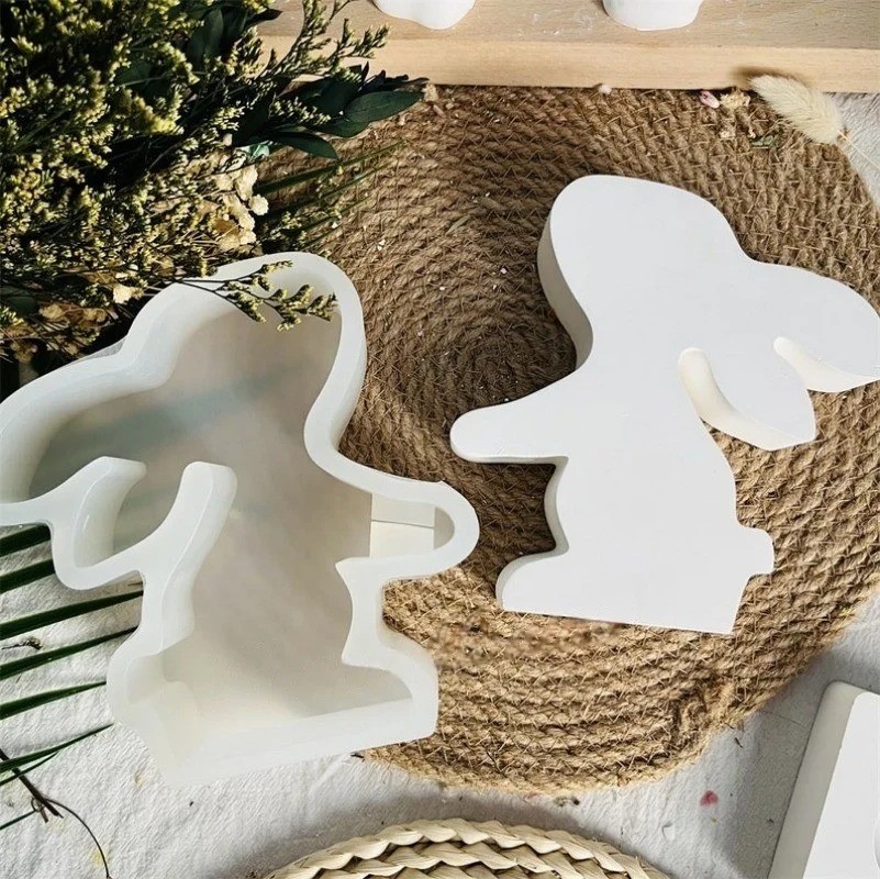 DIY Cuddle Bunny Resin Silicon - Home Decor Garden Ideas avaliação e preço